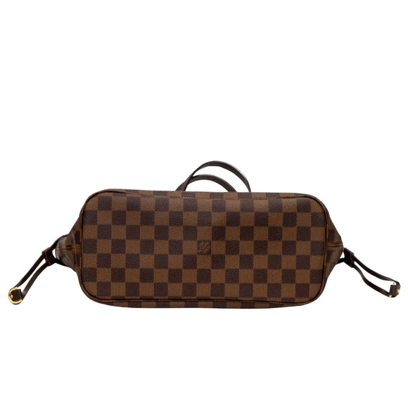 LOUIS VUITTON DAMIER EBENE CANVAS NEVERFULL PM TOTE BAG V12141 - Picture 6 of 11